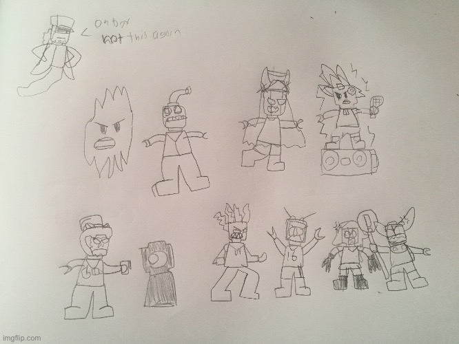 Every fnf mods fight eachother | made w/ Imgflip meme maker