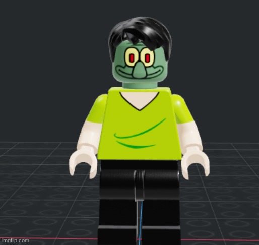 there bloo i added a squidward face | made w/ Imgflip meme maker