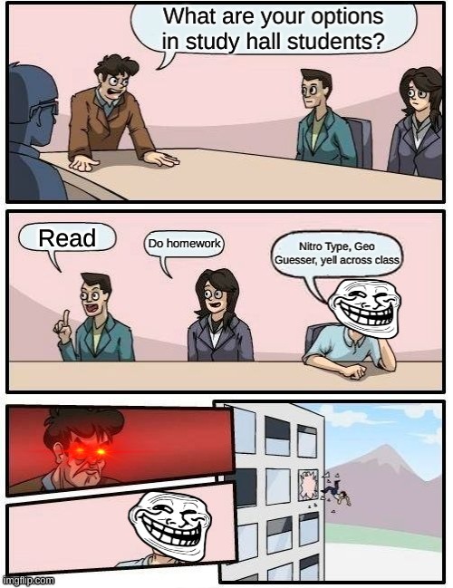 study hall | Read | image tagged in school | made w/ Imgflip meme maker
