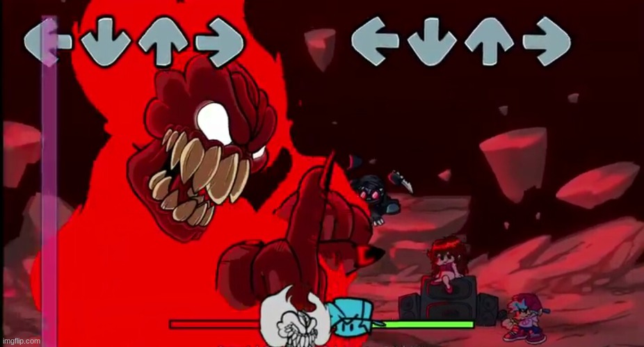 Demonic Tricky | image tagged in demonic tricky | made w/ Imgflip meme maker