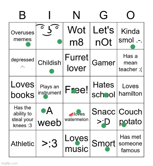 hi | image tagged in blake2oo9 bingo | made w/ Imgflip meme maker