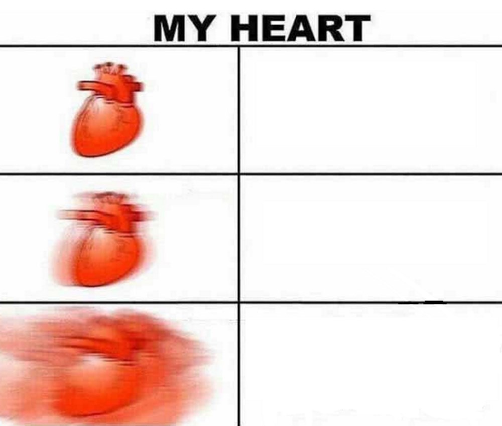 heartbeat Blank Meme Template