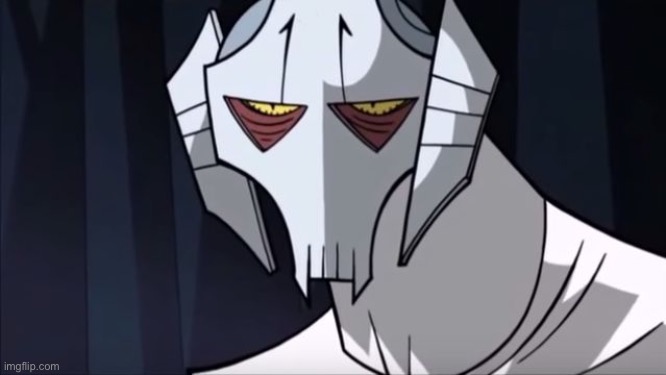 Glaring Grievous | image tagged in glaring grievous | made w/ Imgflip meme maker