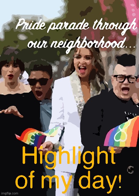 image tagged in gay pride,gay,pride,march | made w/ Imgflip meme maker