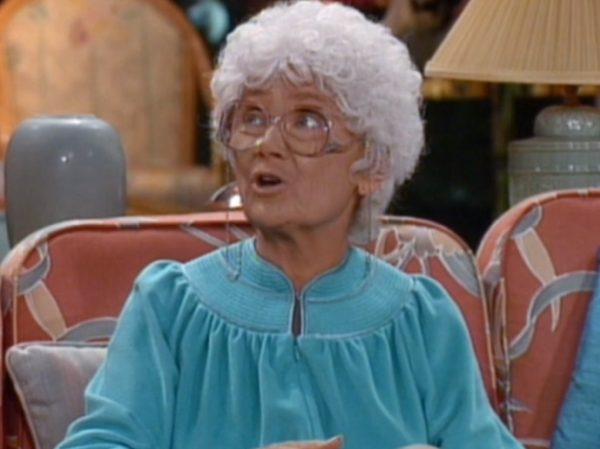 Golden girls Sophia fine Blank Meme Template