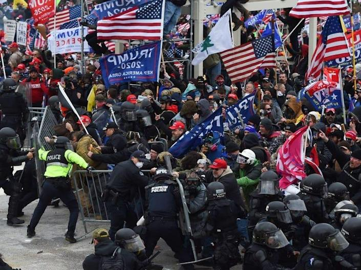 High Quality Cop-killer MAGA right wing Capitol Riot January 6th Blank Meme Template