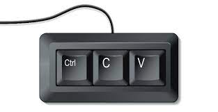 High Quality CTRL c+v Blank Meme Template