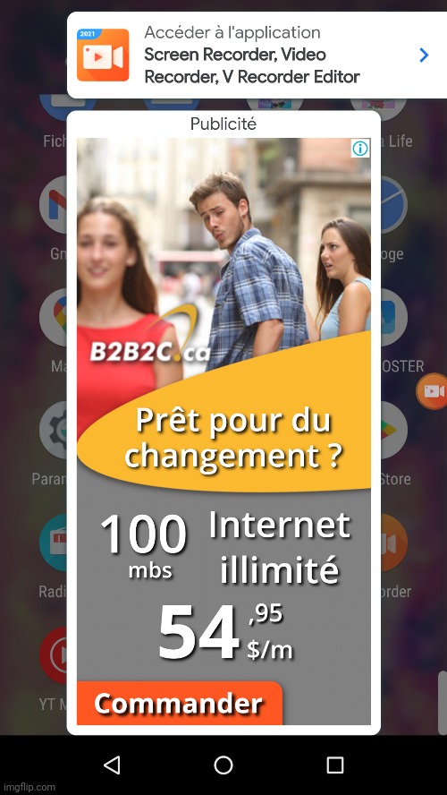 I Saw this ad of my phone yesterday. Distracted Boyfriend meme on an ADVERTISEMENT?? | image tagged in distracted boyfriend,ads,phone | made w/ Imgflip meme maker