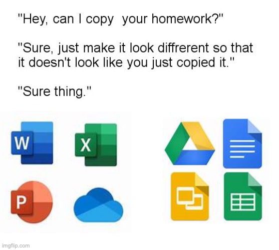 Frickin' Google | image tagged in hey can i copy your homework | made w/ Imgflip meme maker