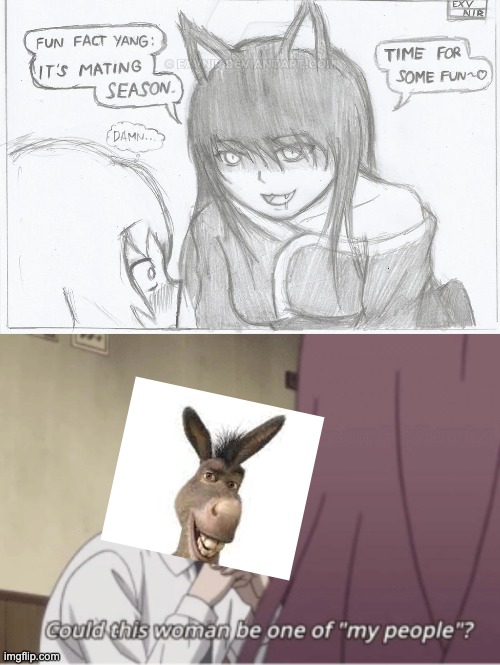 image tagged in one of my people,rwby,shrek | made w/ Imgflip meme maker