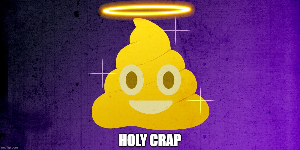 Holy Crap. | HOLY CRAP | image tagged in holy crap,meme,meme addict | made w/ Imgflip meme maker