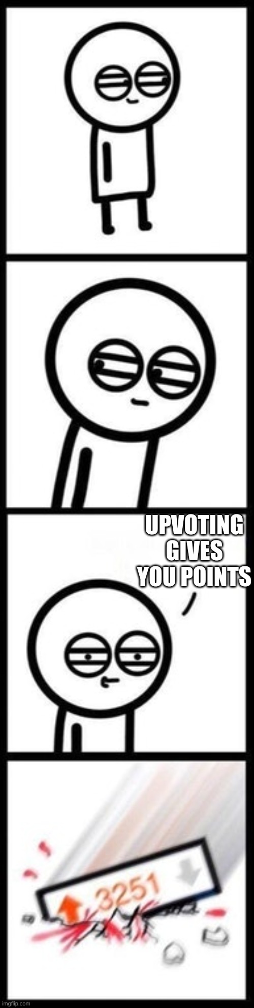 3251 upvotes | UPVOTING GIVES YOU POINTS | image tagged in 3251 upvotes | made w/ Imgflip meme maker