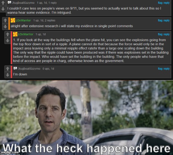 image tagged in antman what the heck happened here | made w/ Imgflip meme maker
