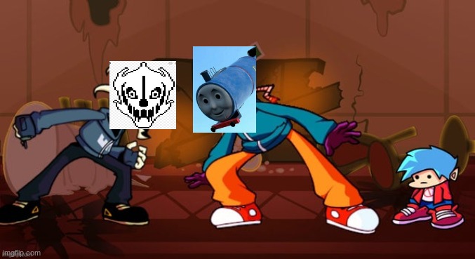 komedE | image tagged in tabi and whitty | made w/ Imgflip meme maker