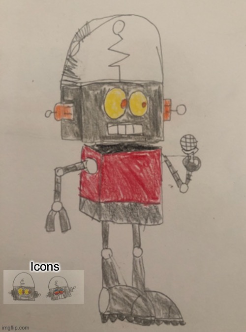 Robot Jones as an FnF character | Icons | made w/ Imgflip meme maker