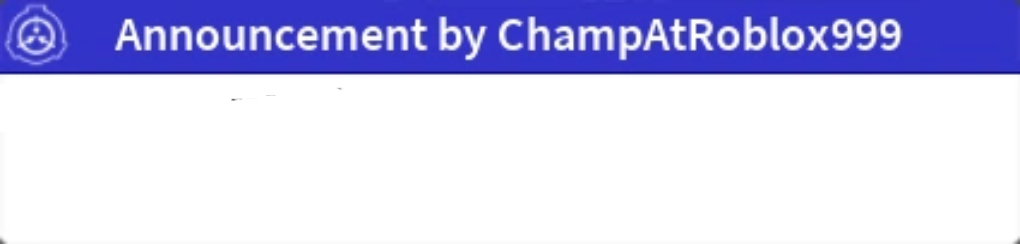 Announcement Blank Meme Template