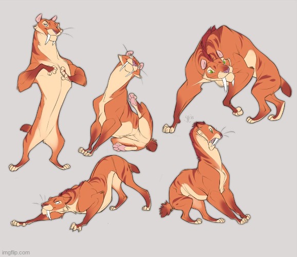 It's artists like this that made me want to be a smilodon. Not my art, not my 'sona. | made w/ Imgflip meme maker