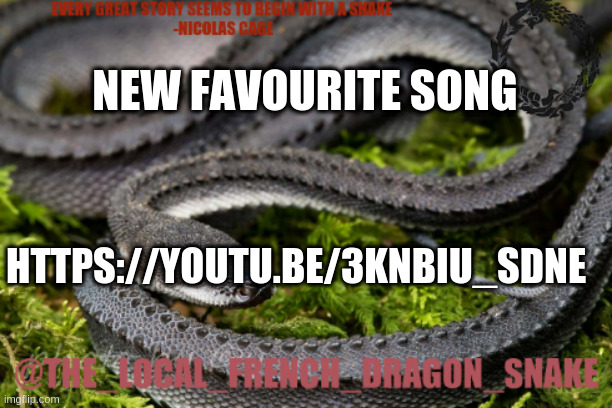 so good! | NEW FAVOURITE SONG; HTTPS://YOUTU.BE/3KNBIU_SDNE | image tagged in bonjour | made w/ Imgflip meme maker