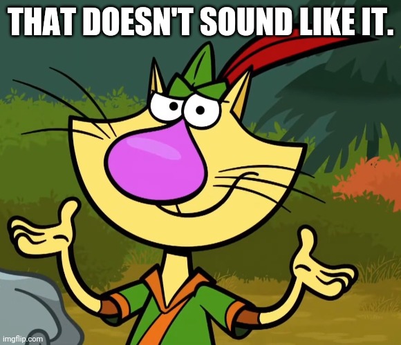 Confused Nature Cat 2 | THAT DOESN'T SOUND LIKE IT. | image tagged in confused nature cat 2 | made w/ Imgflip meme maker