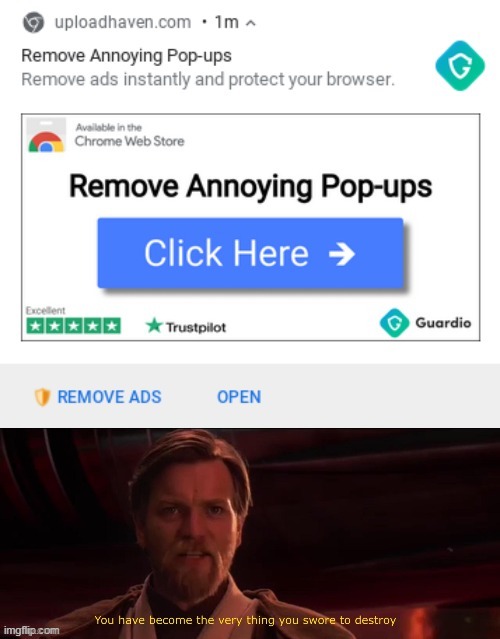 this happens so often | image tagged in you became the very thing you swore to destroy,certified bruh moment | made w/ Imgflip meme maker