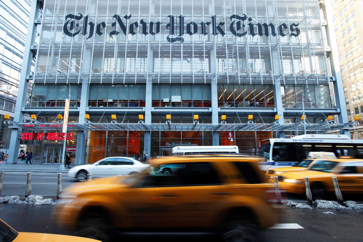 High Quality The New York Times building Blank Meme Template