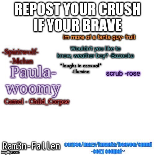 *laughs in asexual*
-Illumina | made w/ Imgflip meme maker