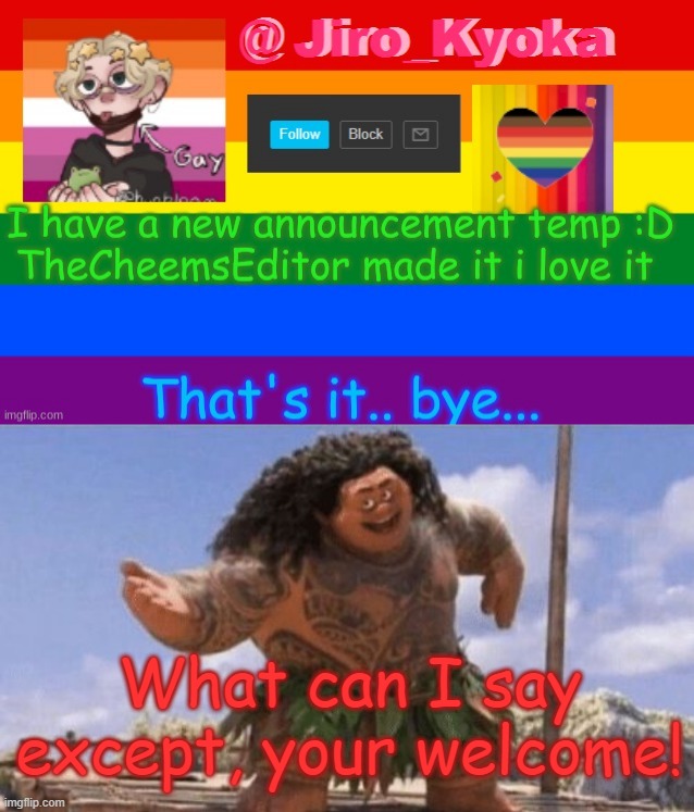 What can I say except, your welcome! | image tagged in what can i say except x | made w/ Imgflip meme maker