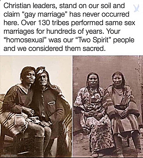 Two spirit native Americans | image tagged in two spirit native americans | made w/ Imgflip meme maker