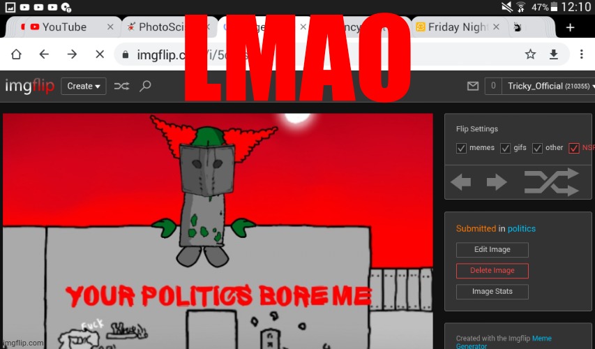 LMAO | made w/ Imgflip meme maker