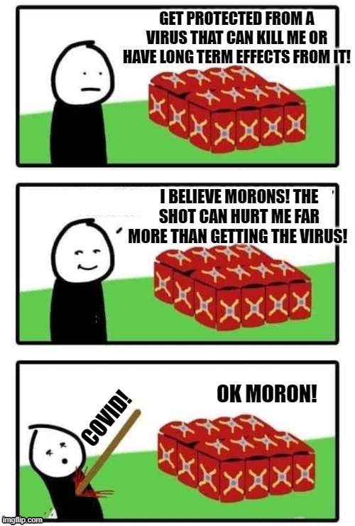 OK Moron! | image tagged in moron | made w/ Imgflip meme maker