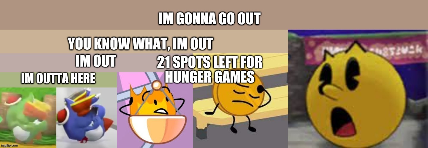 21 SPOTS LEFT FOR | made w/ Imgflip meme maker