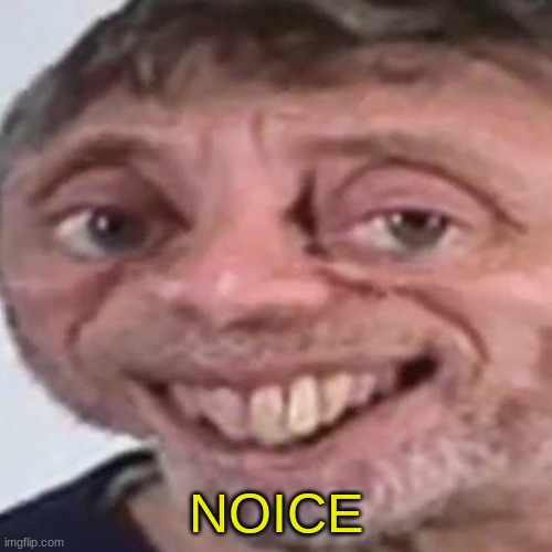 Noice | NOICE | image tagged in noice | made w/ Imgflip meme maker