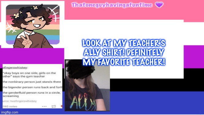 Ooooh, look at dat | LOOK AT MY TEACHER’S ALLY SHIRT! DEFINITELY MY FAVORITE TEACHER! | image tagged in rat | made w/ Imgflip meme maker