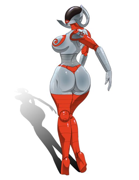 Sensual Fembot 4 Blank Meme Template