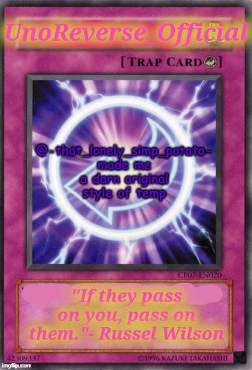 uhhhh is this a yugioh card | @-that_lonely_simp_potato- made me a darn original style of temp | image tagged in uhhhh is this a yugioh card | made w/ Imgflip meme maker