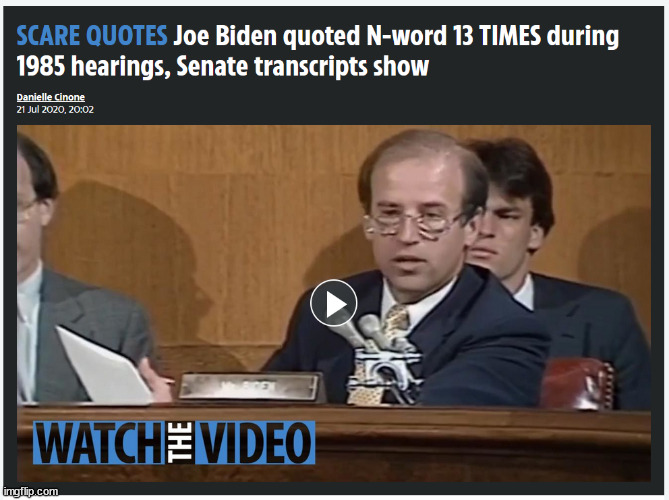 Racist Biden in 1985 | image tagged in racist,biden | made w/ Imgflip meme maker