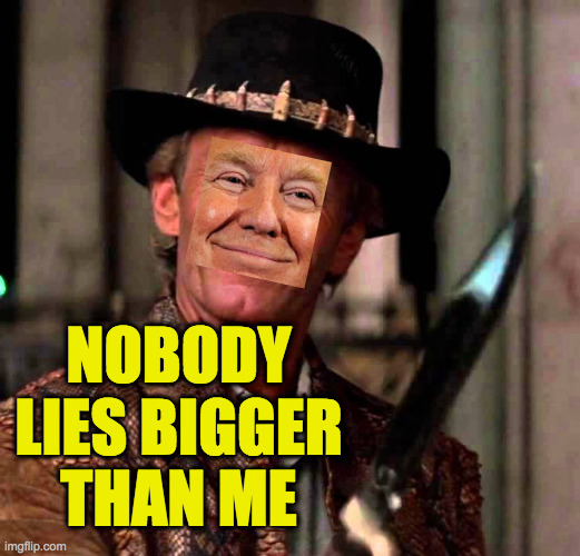 NOBODY LIES BIGGER THAN ME | made w/ Imgflip meme maker