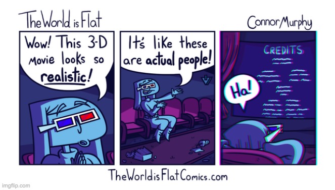 No, they don't exist of course! | image tagged in comics,unfunny | made w/ Imgflip meme maker