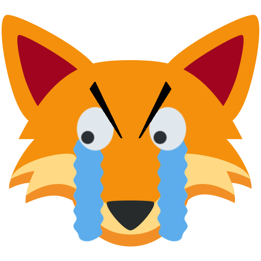 Crying Angry Eyes Fox Blank Meme Template