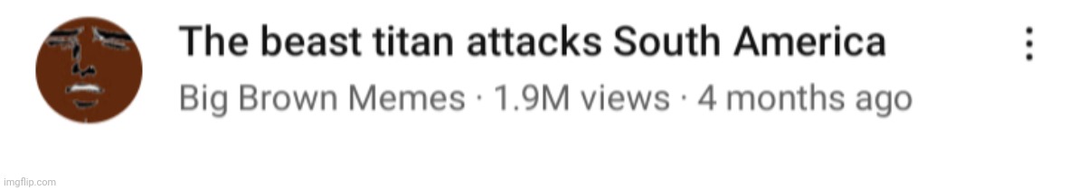 YouTube title | made w/ Imgflip meme maker