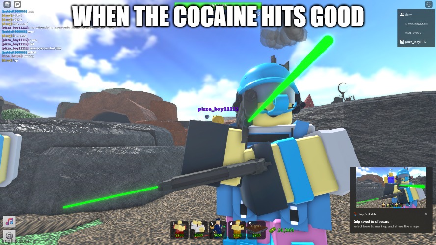 drugs are fun | WHEN THE COCAINE HITS GOOD | image tagged in cocaine | made w/ Imgflip meme maker