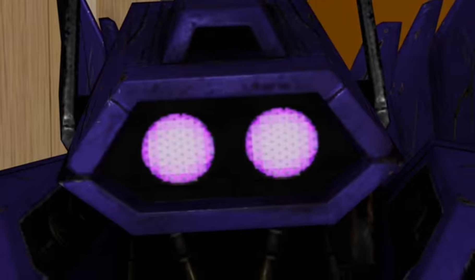 High Quality Two eyed shockwave Blank Meme Template