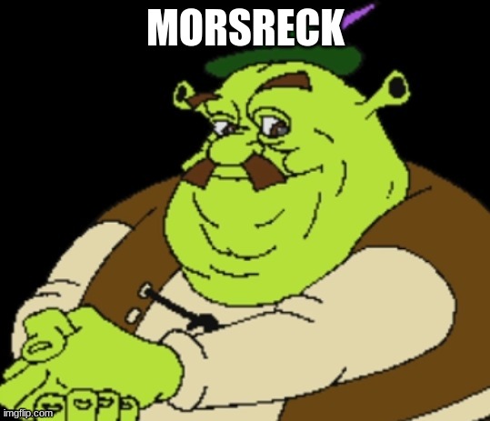 ns | MORSRECK | image tagged in morshu shrek | made w/ Imgflip meme maker