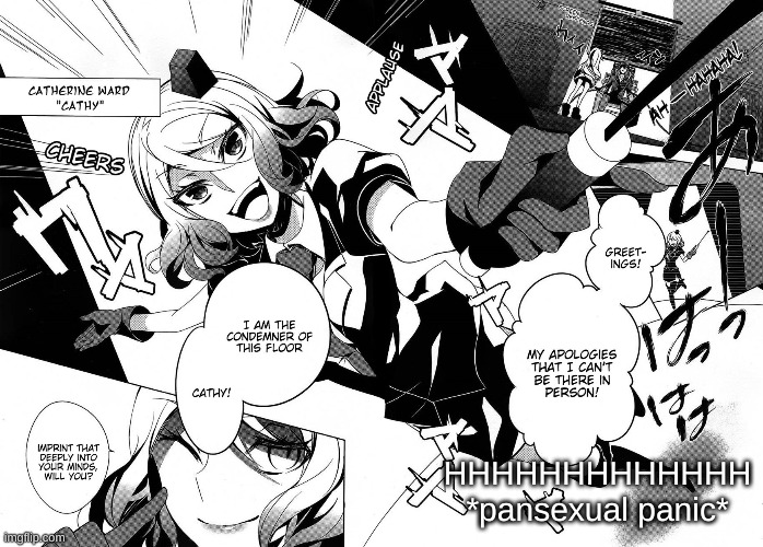 HHHHHHHHHHHHH
*pansexual panic* | made w/ Imgflip meme maker