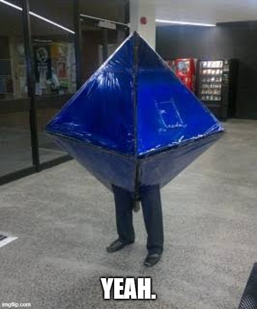 Yeah. | YEAH. | image tagged in cursed ramiel,yeah | made w/ Imgflip meme maker