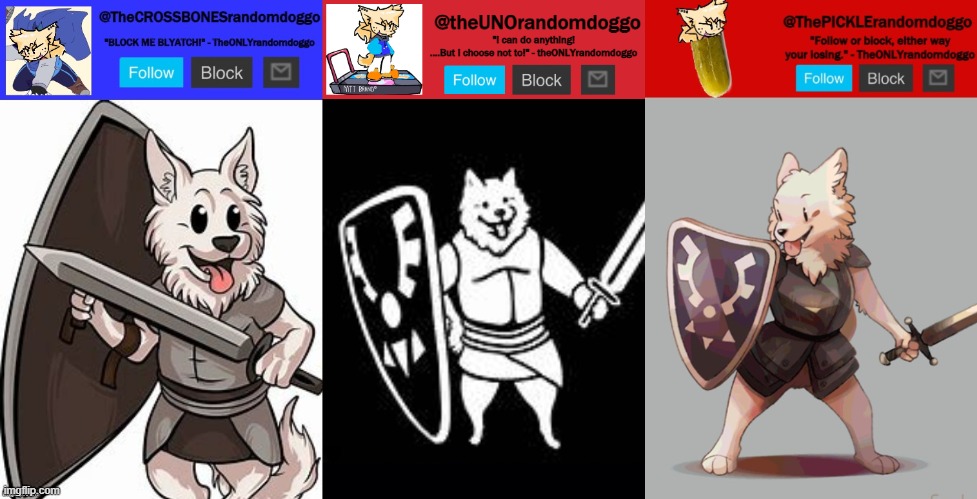 image tagged in thecrossbonesrandomdoggo template thank you uno,r i p theonlyrandomdoggo,thepicklerandomdoggo temp | made w/ Imgflip meme maker