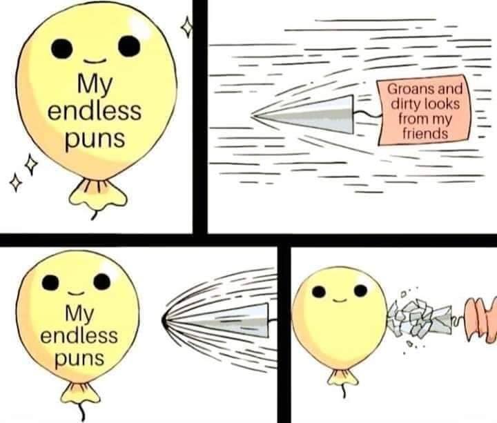 endless puns Blank Meme Template