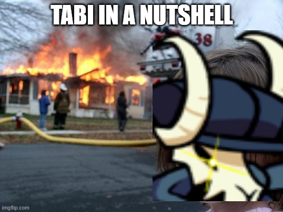 tabi | TABI IN A NUTSHELL | image tagged in funny | made w/ Imgflip meme maker