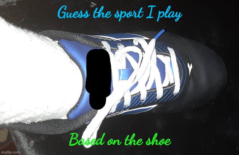 Guess the sport I play; Based on the shoe | made w/ Imgflip meme maker