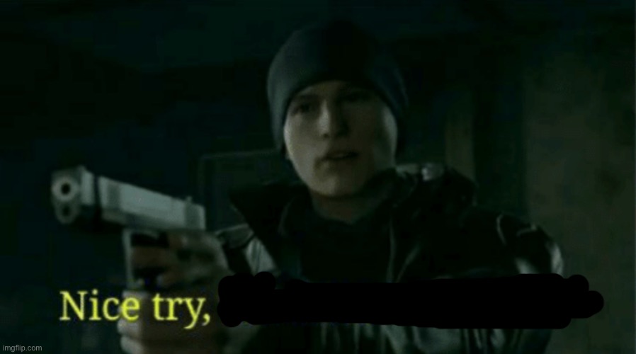 Nice try, but I saw the watermark | image tagged in nice try but i saw the watermark | made w/ Imgflip meme maker
